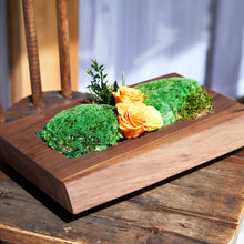 Load image into Gallery viewer, Solid wood x plants roses S  #13198
