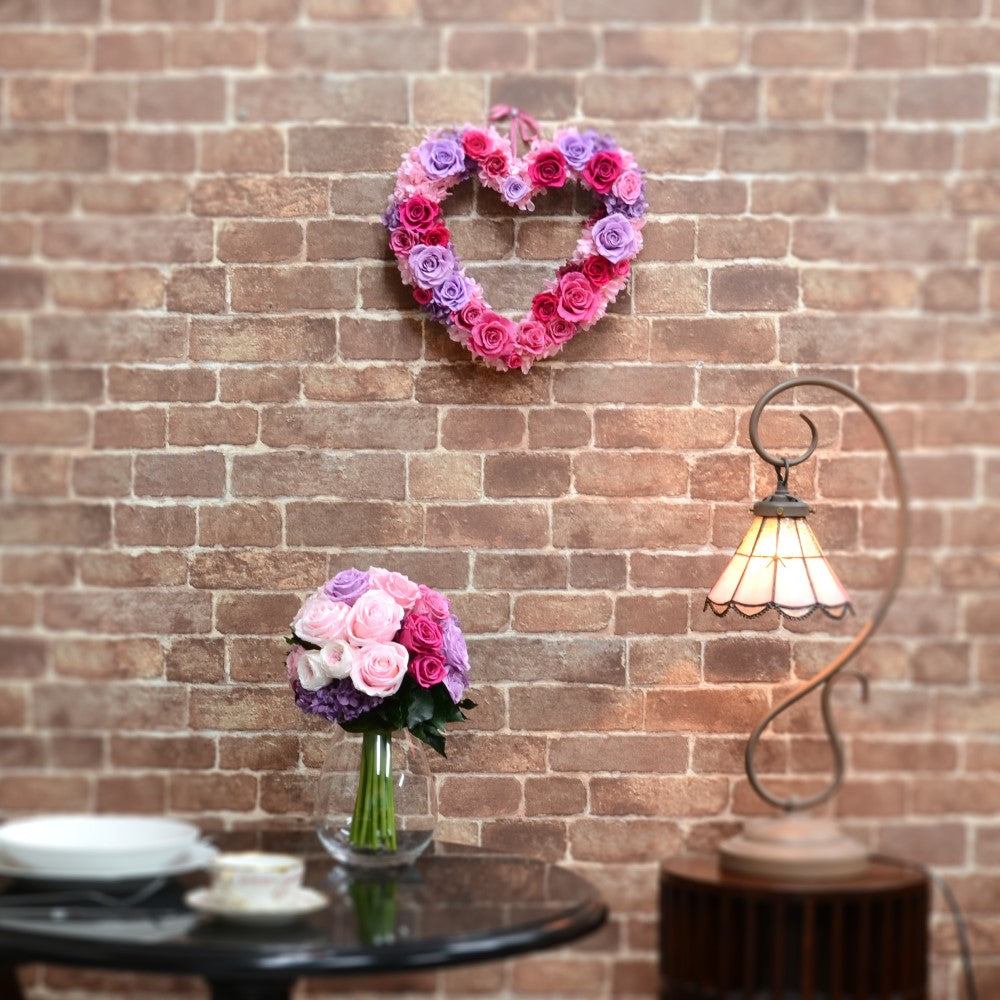 Heart Wreath ~ハートリース~ #12497 – GINZA SOBI FLOWERS