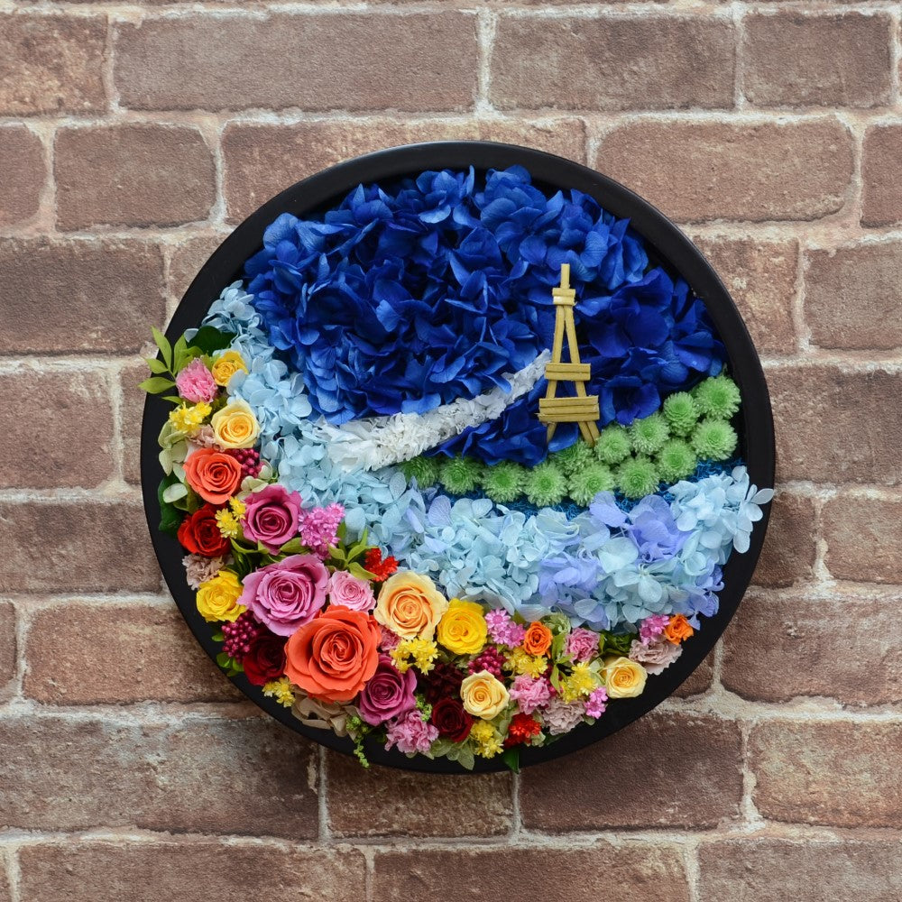 魔女の棲む森 ～Art 365～】ドライフラワー リース