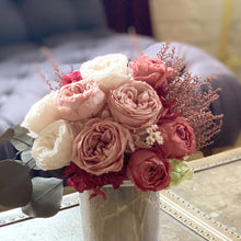 画像をギャラリービューアに読み込む, Dean flowers vase x Marie color old roses #13128
