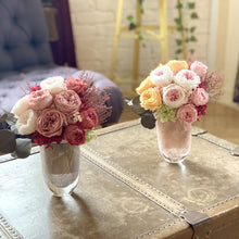画像をギャラリービューアに読み込む, Dean flowers vase x Marie color old roses #13128
