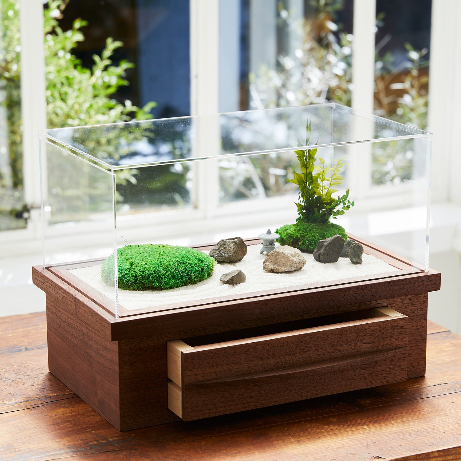 Terrarium large Japanese garden 庭園 #13190 – GINZA SOBI FLOWERS